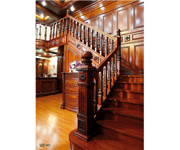 楼梯001-河北实木复合门